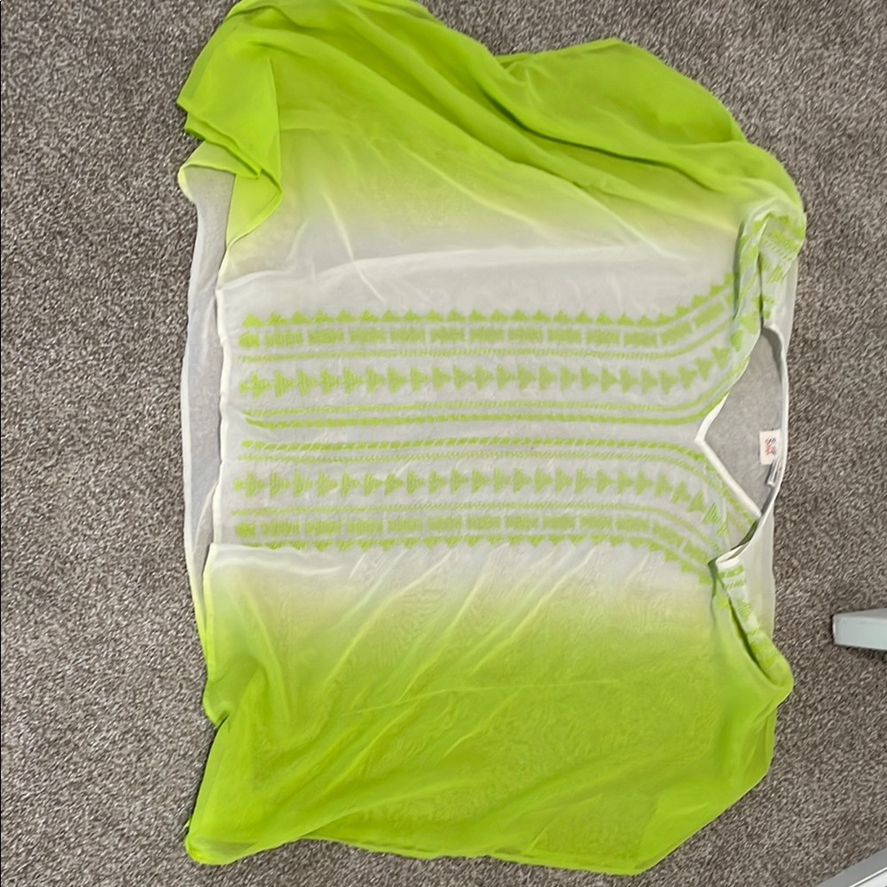 Green Sheer Women's cover up